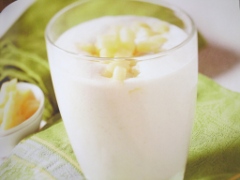 Ricetta del frappè di banana e cocco