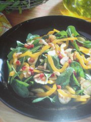 ricetta facile e veloce insalata mista alla pancetta