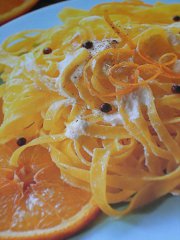 ricetta facile e veloce tagliatelle all'arancia