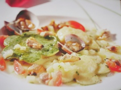 Ricetta ravioli piccanti alle vongole