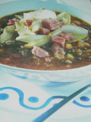 ricetta facile e veloce zuppa di lenticchie belga e cotechino