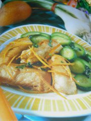 ricetta facile e veloce nasello all'arancia con zucchine