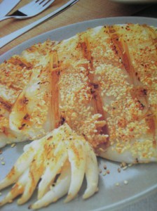 ricetta facile e veloce seppie al sesamo