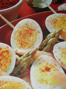 ricetta facile e veloce uova ai gamberetti