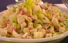 ricetta facile e veloce insalata di pollo